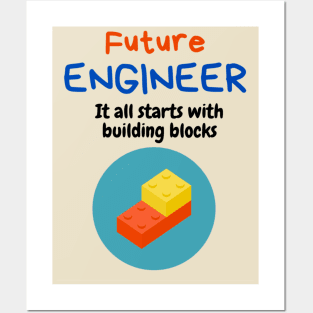 Future Engineer Posters and Art